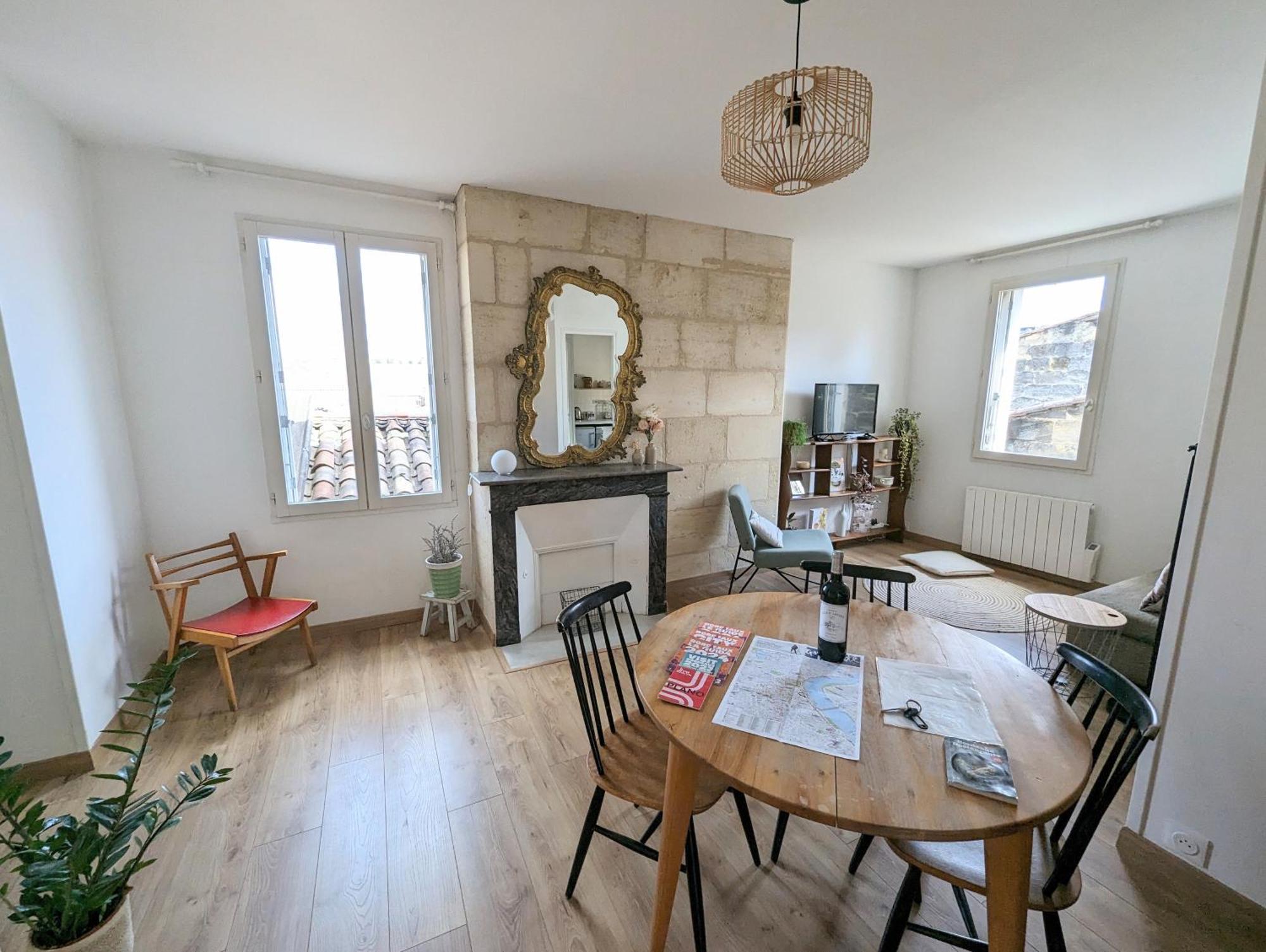 Lumineux Appartement Sous Les Toits A Pey Berland Bordeaux Eksteriør billede